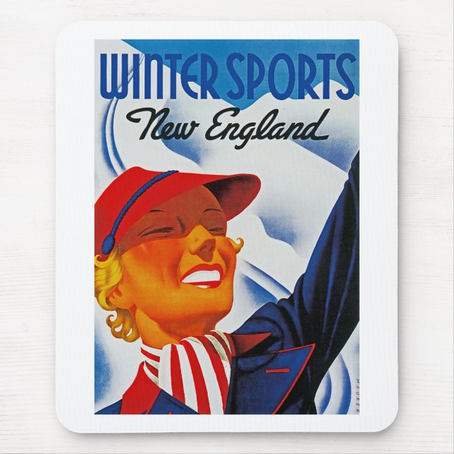 Winter Sports i New England Musmatta (Framsidan)