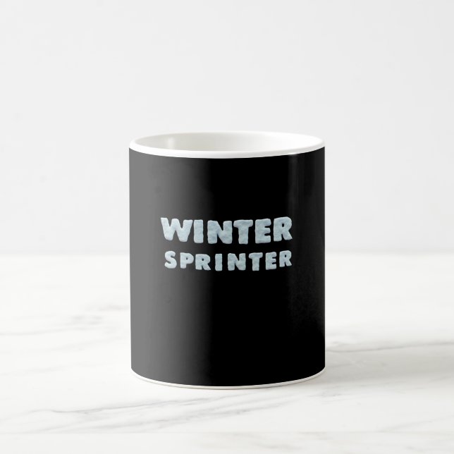 Winter Sports - Winter Sprinter - Ski Shirt Kaffemugg (Center)