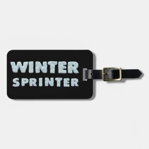 Winter Sports - Winter Sprinter - Ski Shirt Licens Bagagebricka