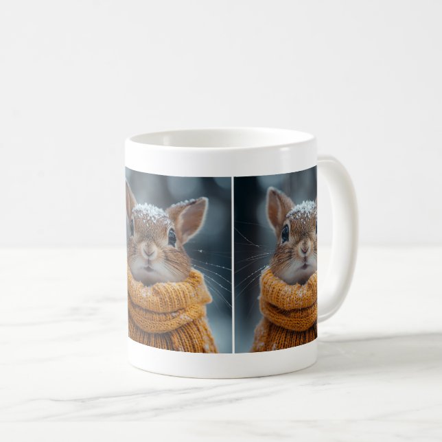 Winter Squirrel Coffee Mugg (Framsida höger)