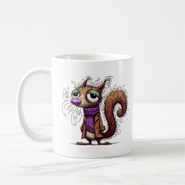 Winter Squirrel Kaffemugg (Vänster)