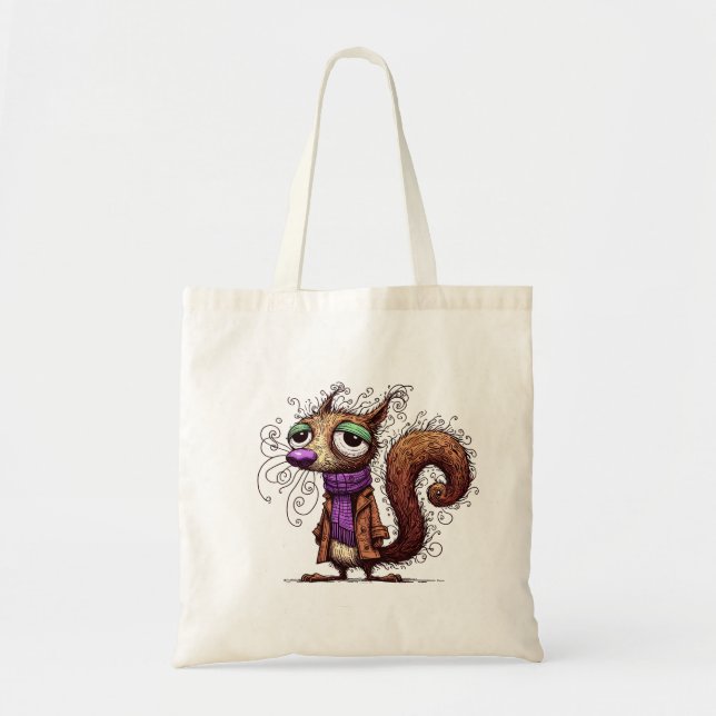 Winter Squirrel Tygkasse (Framsidan)