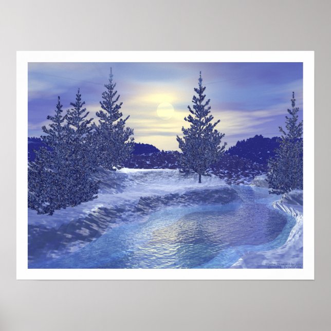 Winter Stream III Poster (Framsidan)