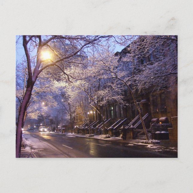 Winter Street Vykort (Framsida)