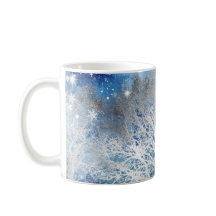 Winter Sublicering i silver Träd