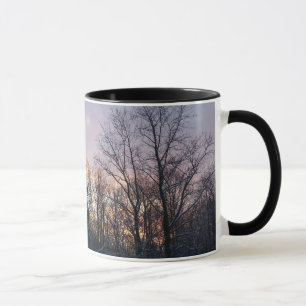 Winter Sunrise I Pastel Nature Ligcape Mugg