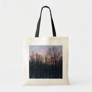 Winter Sunrise I Pastel Nature Ligcape Tygkasse