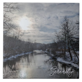 Winter Sunrise in CVNP Kakelplatta