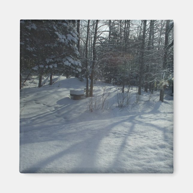Winter Sunrise Magnet (Framsidan)