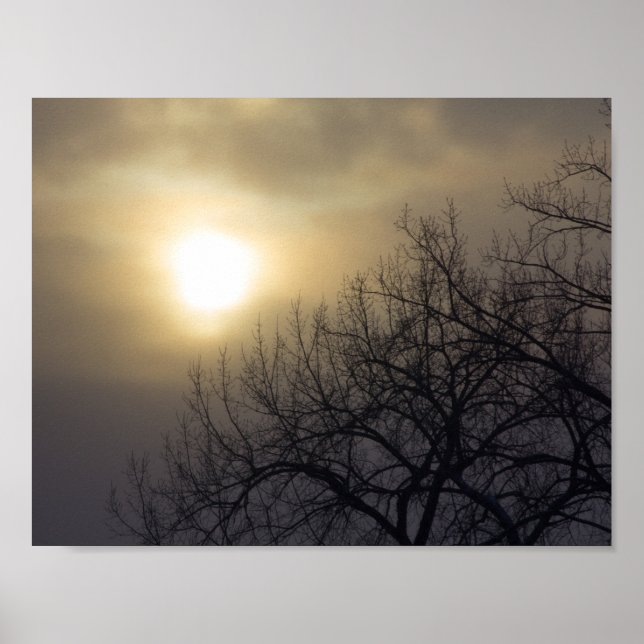 Winter sunrise, Ohio Poster (Framsidan)