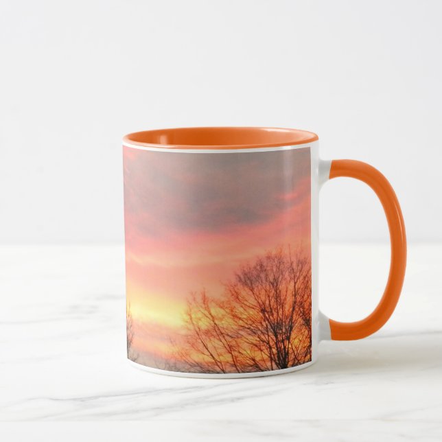 Winter Sunset Mugg (Höger)