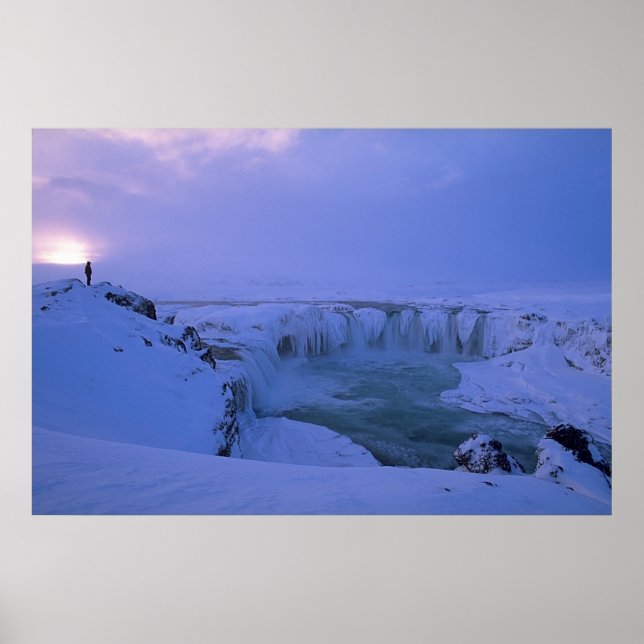 Winter Sunset Poster (Framsidan)