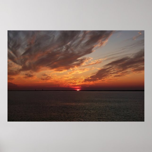 Winter Sunset Poster (Framsidan)