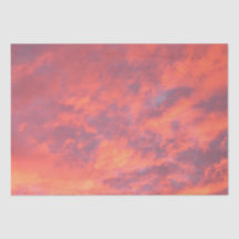 Winter Sunset Tissue Paper