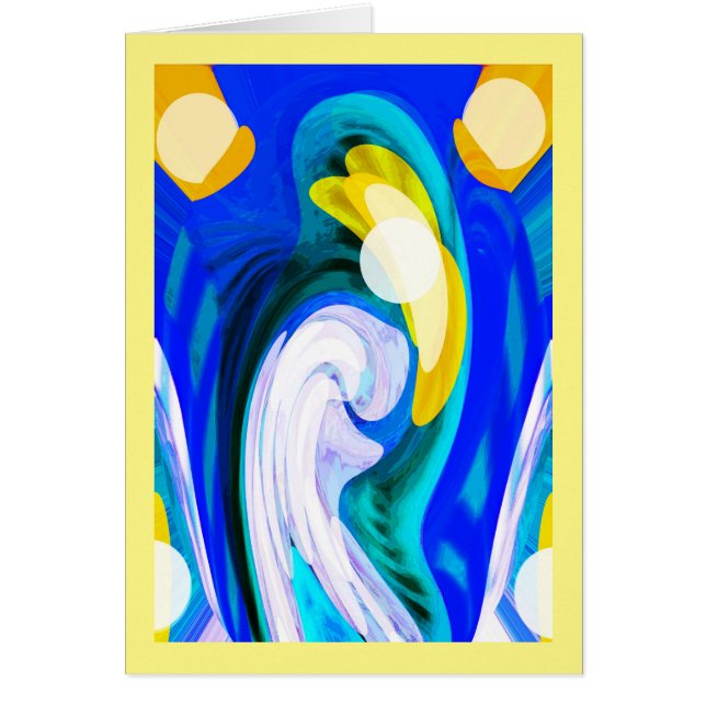 Winter sunshine hälsningskort (Framsidan)