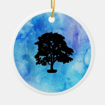 Winter Sycamore Gap Ceramic Dekoration