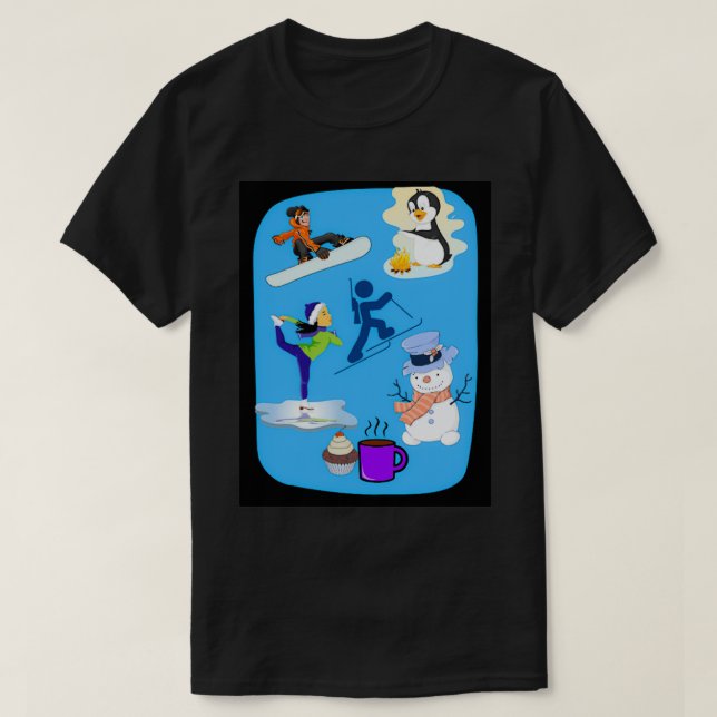 WINTER T SHIRT (Design framsida)