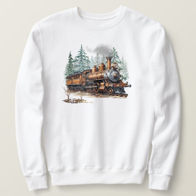 Winter Tåg Sweatshirt (Design framsida)