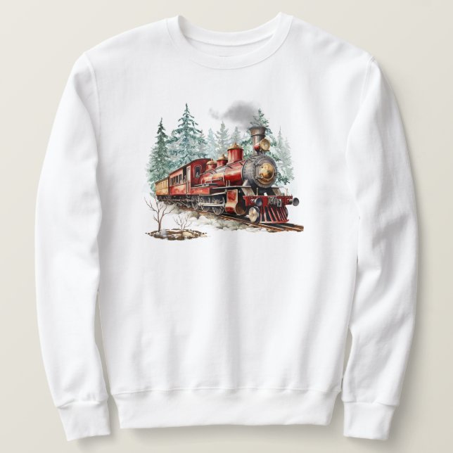 Winter Tåg Sweatshirt (Design framsida)