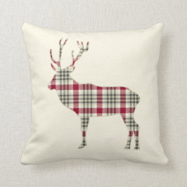 Winter Tartan Play Hjort Kudde