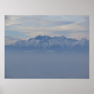 Winter Tatras från Pieniny Poster