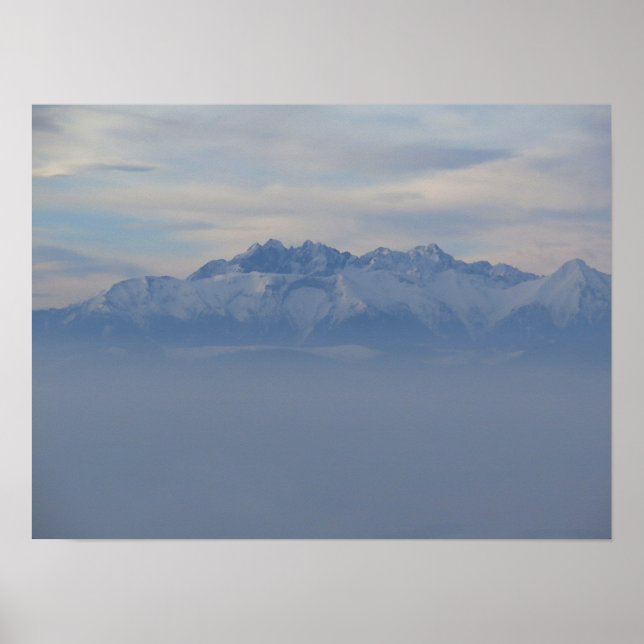 Winter Tatras från Pieniny Poster (Framsidan)