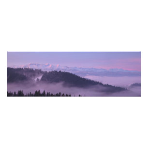 Winter Tatras-vy Fototryck