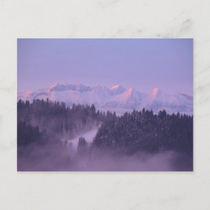 Winter Tatras-vy Vykort