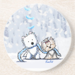 Winter Terriers Underlägg