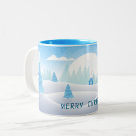 Winter Thned God jul 2-Tone Mugg