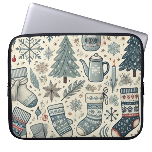 Winter-Thned Laptop sleeve (Framsidan)