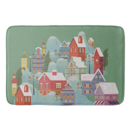 Winter Town jul Badrumsmatta