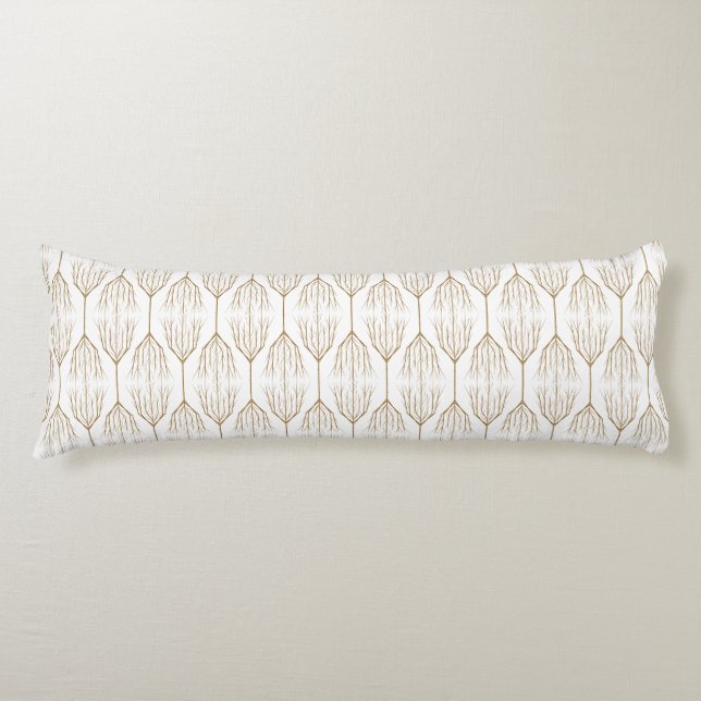 Winter Träd Body Pillow Kroppskudde (Framsidan)
