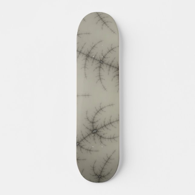 Winter Träd Fractal Skateboard Bräda 20,5 Cm (Framsida)