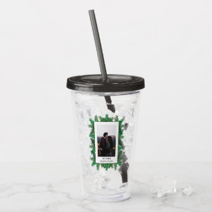 Winter Träd Grenar Photo Bröllop Take Away Mugg