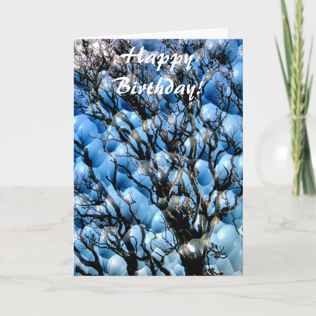 WINTER TRÄD KORT (Framsida)