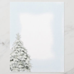 Winter Träd Letterhead