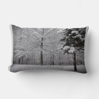 Winter Träd Lumbarkudde