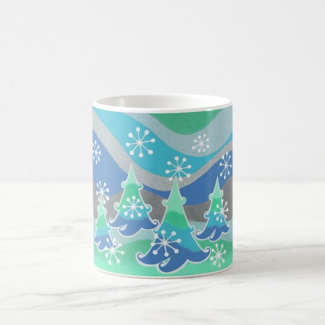 Winter Träd mugg (Center)