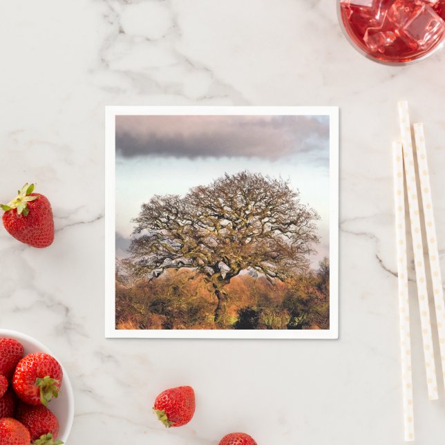 WINTER TRÄD PAPPERSSERVETT (Insitu)