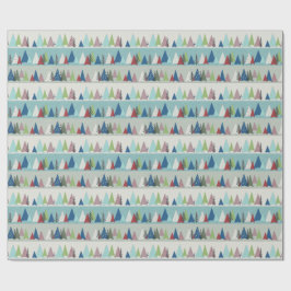 Winter träd presentpapper