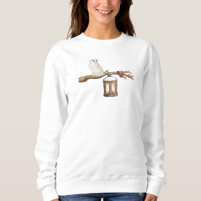 Winter Uggla T Shirt (Framsida)