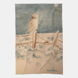 Winter Uggla Tea Towel Kökshandduk