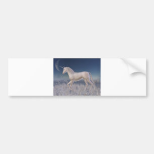 Winter Unicorn - löpning Bildekal