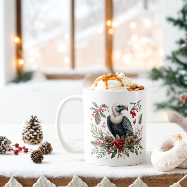 Winter Vibes California Condor - Kaffemugg (Skapare uppladdad)