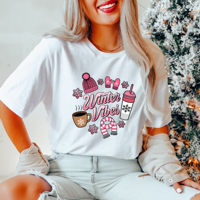 Winter Vibes Women's T-Shirt (Skapare uppladdad)