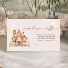 Winter Village Diaper Raffle Tilläggskort