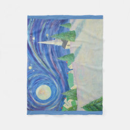 Winter Village Fleecefilt