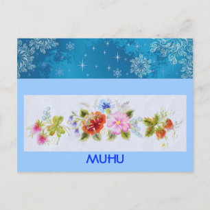 Winter vycard Muhu Vykort