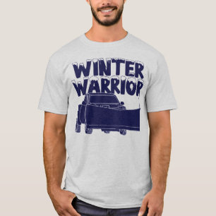 Winter Warrior Pickup Lastbil med snöplow T Shirt